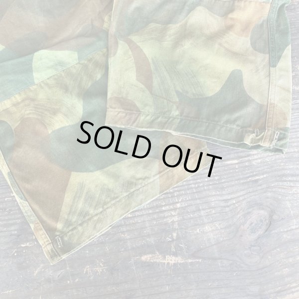 画像9: 【1950s ベルギー軍 ブラッシュストロークカモ オーバーパンツ NO.2509261】 (9)