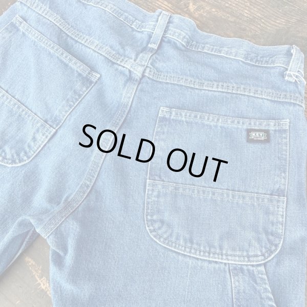 画像6: 【KEY デニムペインターパンツ　W33×L30 NO.2509281】 (6)