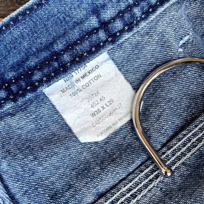 画像2: 【KEY デニムペインターパンツ サイズW36×L29 NO.2509292】