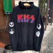 画像2: 【AAA スウェットパーカー "KISS" ブラック Lサイズ  NO.2510191】 (2)