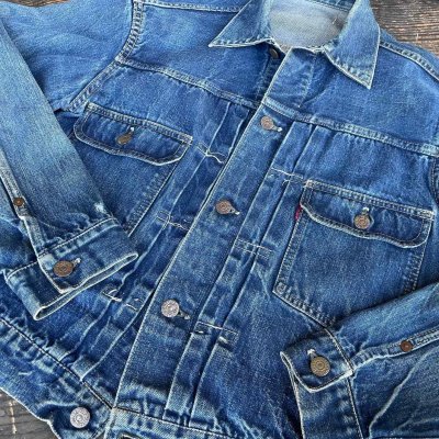 画像2: 【1950s LEVI'S 506XX 2nd ハギ付き デニムジャケット サイズ42〜44 NO.2510311】