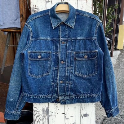 画像1: 【1950s LEVI'S 506XX 2nd ハギ付き デニムジャケット サイズ42〜44 NO.2510311】