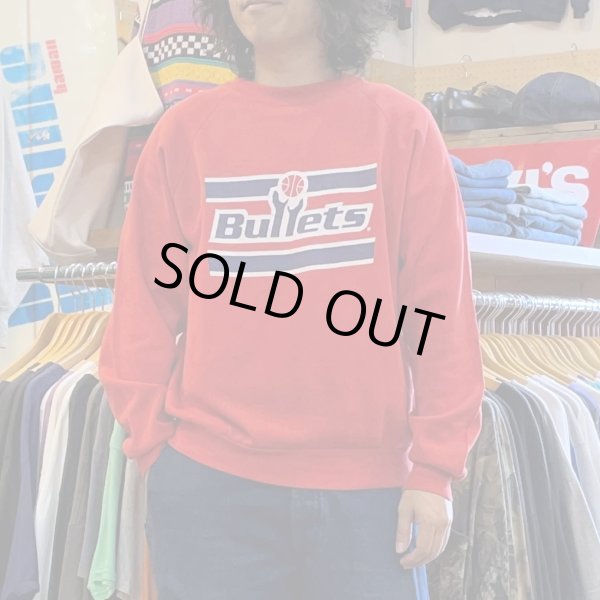 画像9: 【アメリカ製MILLER スウェット Bullets NBA ブレッツ NO.2511041】 (9)