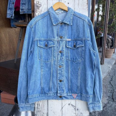 画像1: 【アメリカ製GUESS? GEORGES MARCIANO デニムジャケット NO.2511162】