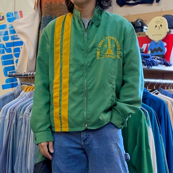 画像9: 【70s OUTDOOR OUTFITS TORONTO レーシングジャケットナイロンジャケット NO.2511221 】 (9)