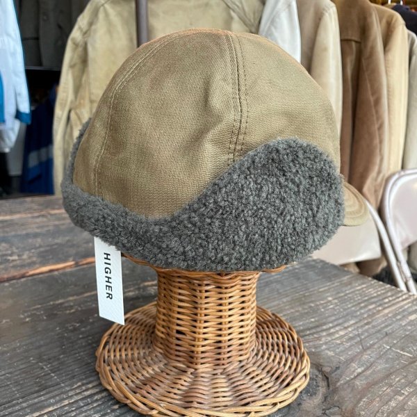 画像7: 【HIGHER  コードレーン ハンターCAP （ブラック/ベージュ）】 (7)