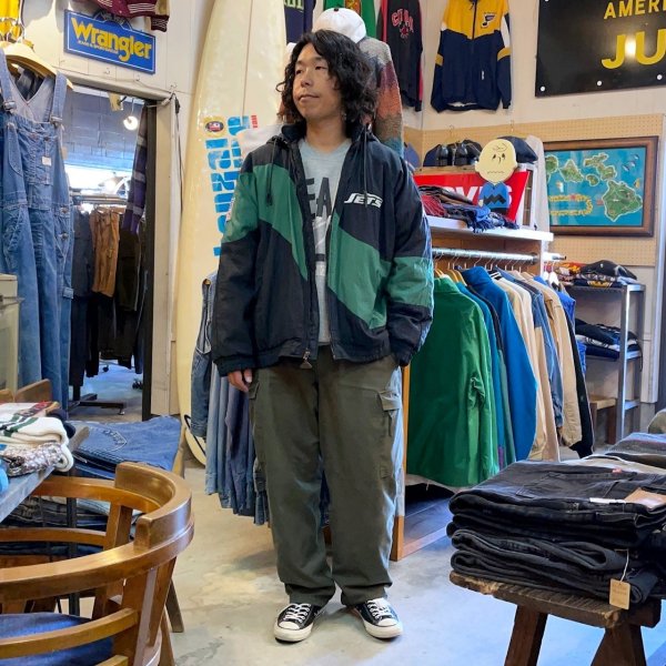 画像14: 【APEX ONE NFL JETS ナロンジャケット  NO.2511231】 (14)