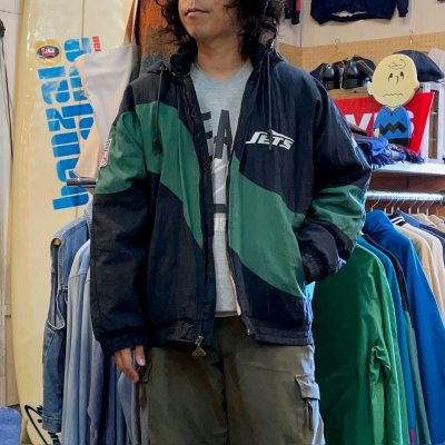 画像3: 【APEX ONE NFL JETS ナロンジャケット NO.2511231】