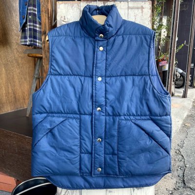 画像2: 【J.C.Penney JCペニー 中綿入りベスト ネイビー NO.2511282】