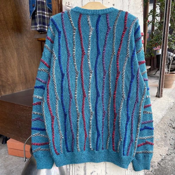 画像7: 【COLLEGE BY Marcazzani デザインニット 柄ニット NO.2512021】 (7)