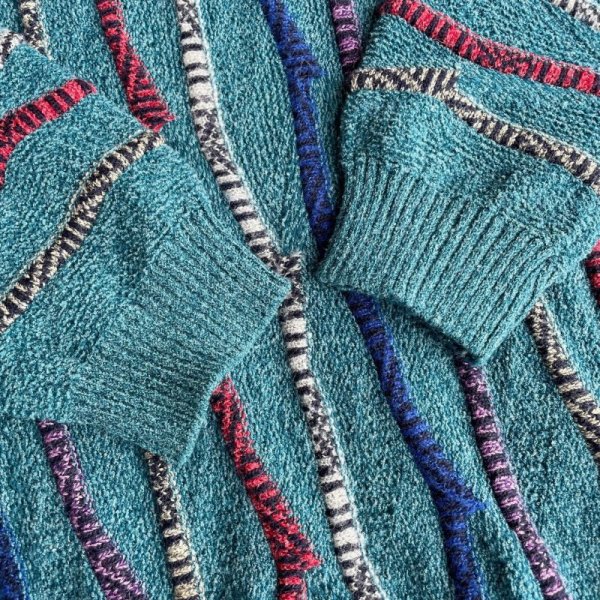 画像5: 【COLLEGE BY Marcazzani デザインニット 柄ニット NO.2512021】 (5)