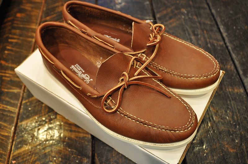 RUSSELL MOCCASIN BOAT SHOE（デッキシューズ）】 - PEOPLE GET READY