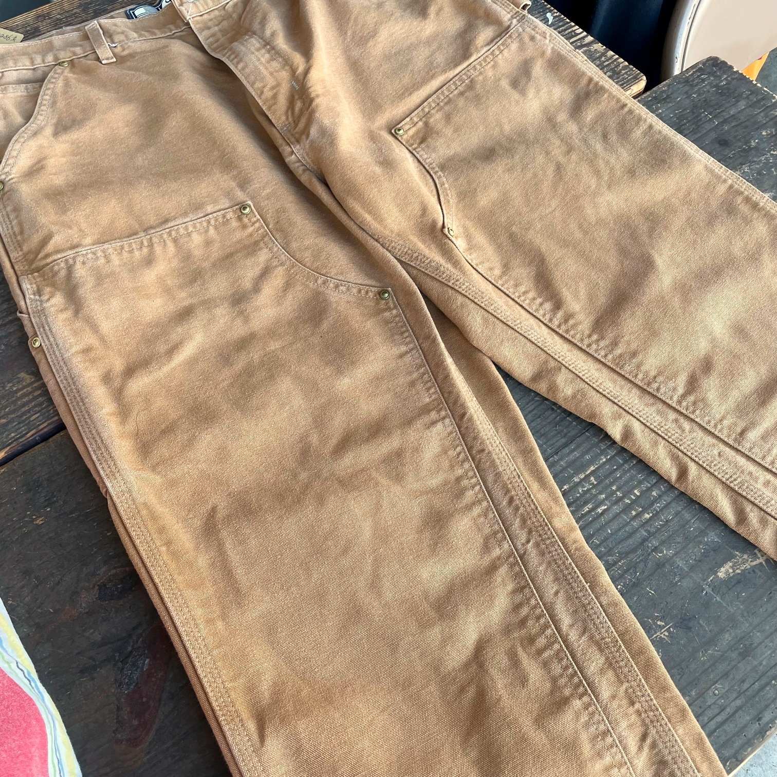 V*様 カーハート　ダブルニー　ペインターパンツ　ヴィンテージ　サイズ36 × アメリカ製carhartt カーハート ダブルニーペインターパンツ