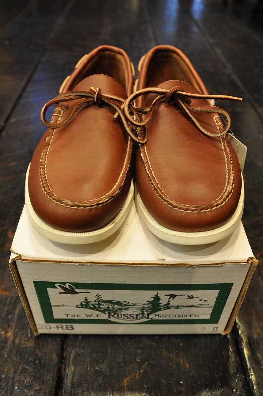 RUSSELL MOCCASIN BOAT SHOE（デッキシューズ）】 - PEOPLE GET READY