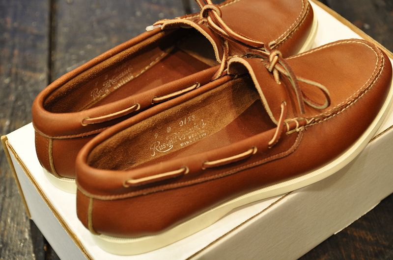 RUSSELL MOCCASIN BOAT SHOE（デッキシューズ）】 - PEOPLE GET READY