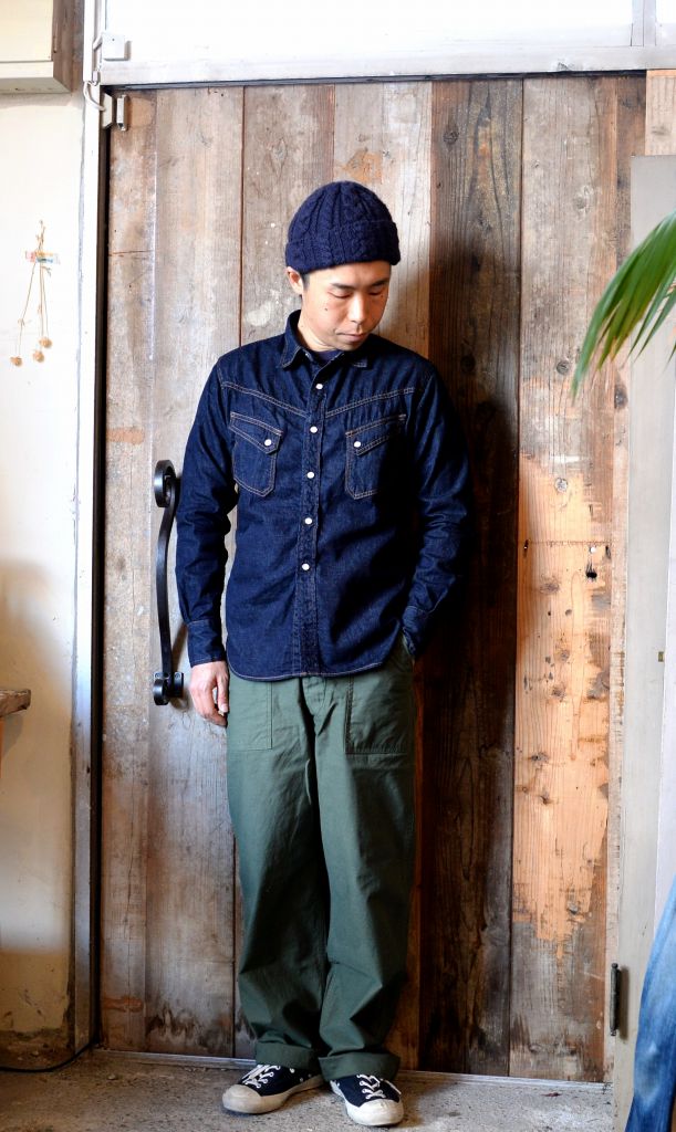 TCB RANCHMAN SHIRT（デニムシャツ）】 - PEOPLE GET READY