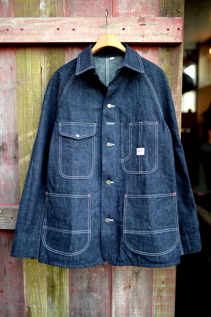 WAREHOUSE Lot2112 RAGLAN SLEEVE D-COVERALL】 - PEOPLE GET READY